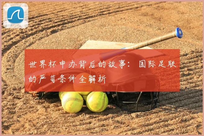 世界杯申办背后的故事:国际足联的严苛条件全解析